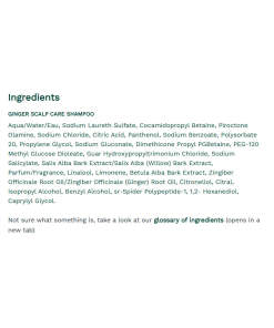 The Body Shop Ginger Scalp Care Shampoo (250 ml)