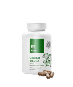 USA medical Ginkgo Biloba (60 Capsules)