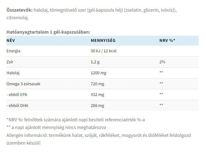 USA Medical – Omega 3 Fiskeõli – 60 pehmekapslit - Image 2