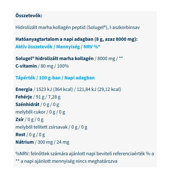 USA Medical – Solugel Bovint Kollagen – 240 g - Image 2