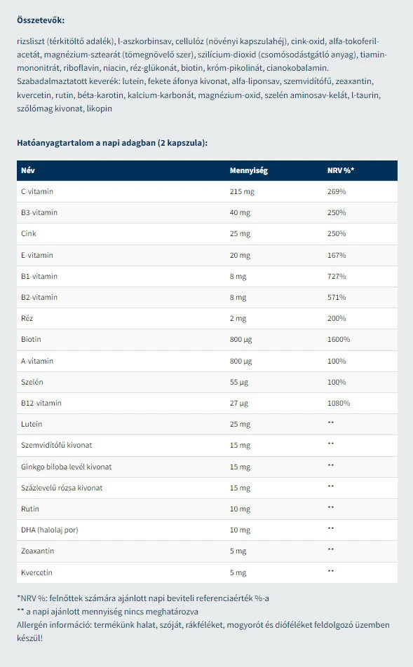 USA medical – Vision Support 60 kapslid - Image 4