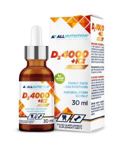 Vit D3 4000 + K2 Drops - 30 ml.