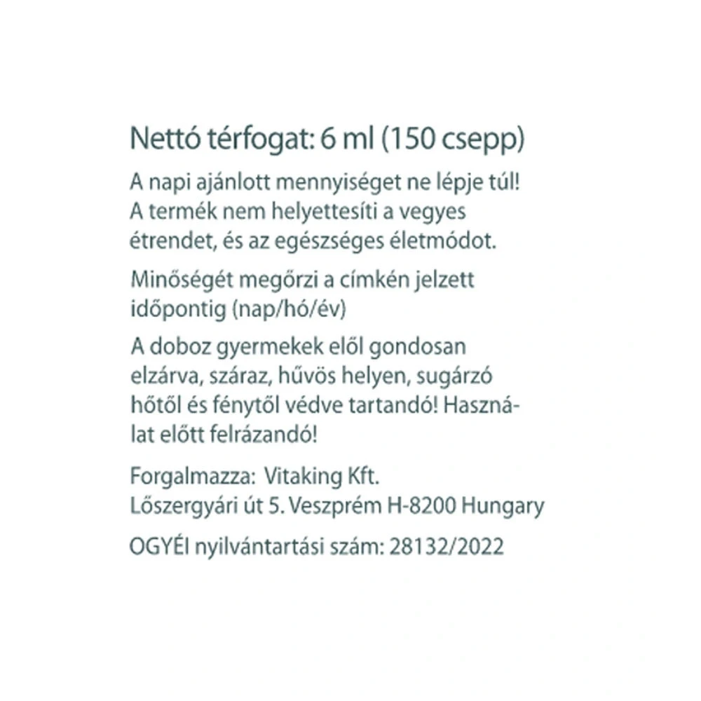 Vitaking – Probiotikumi kompleks 6 ml (150 tilka) - Image 7