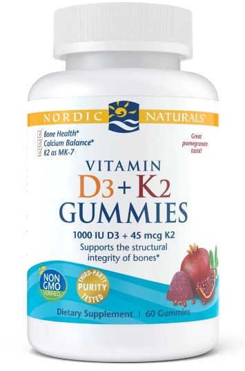 Vitamin D3+K2 Gummies
