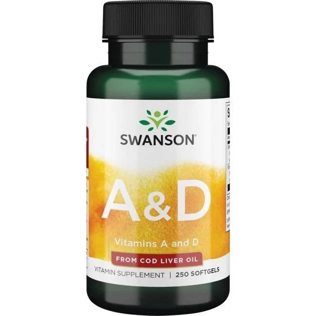 Vitamins A & D - 250 softgels