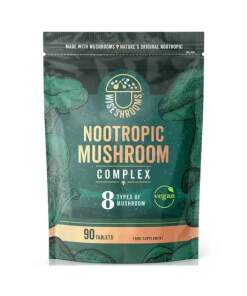 WISESHROOMS Nootropic Mushroom Complex (90 tabs)