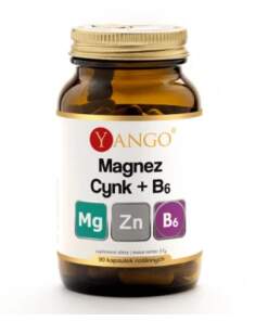 YANGO Magnesium + Zinc + Vitamin B6 (90 caps)