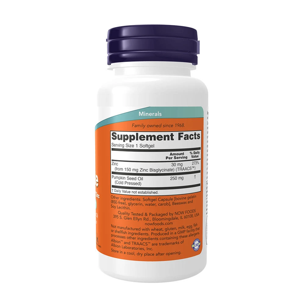 Tsinkglütsinaat – 120 pehmekapslit - Image 2