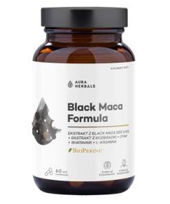 AURA HERBALS Black Maca Formula (60 caps)