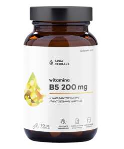AURA HERBALS Vitamin B5 200 mg