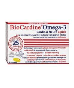MARINEX BioCardine Omega-3 Cardio & Neuro Lipids (60 caps)