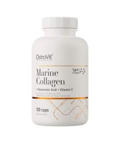 Marine Collagen + Hyaluronic Acid + Vitamin C - 120 caps