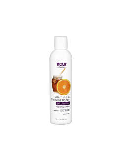 NOW Vitamin C & Manuka Honey Gel Cleanser (236 ml)