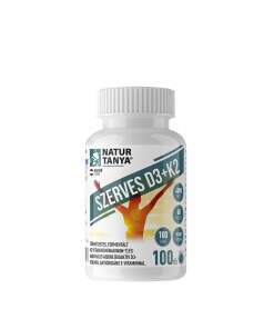 Natur Tanya Organic D3 + K2 Vitamin (100 Tablets)