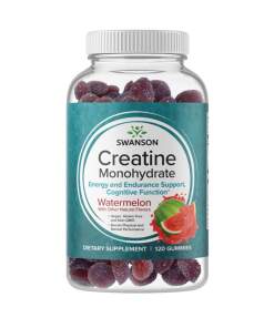 SWANSON Creatine Monohydrate Watermelon (120 żelek)